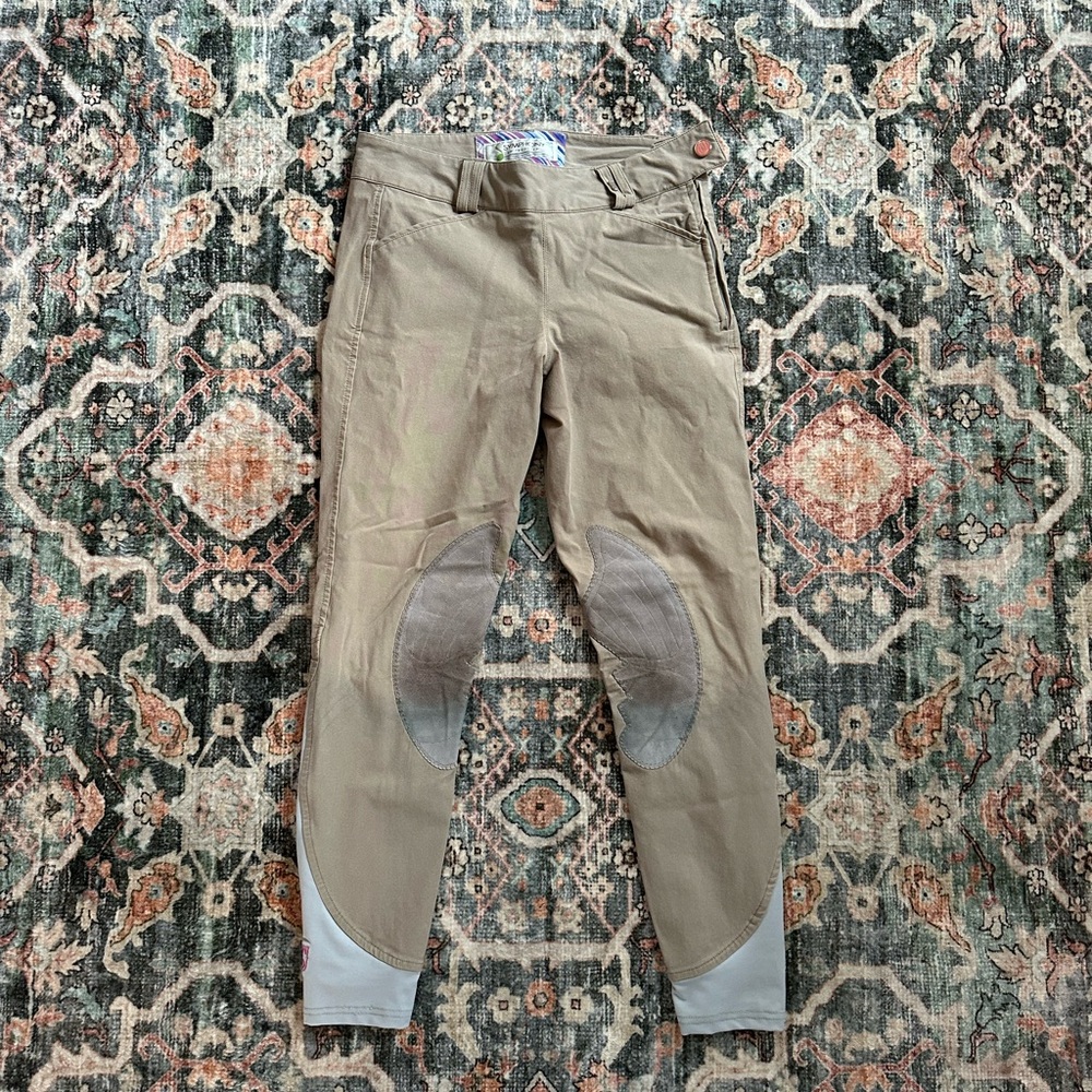 Tredstep Riding Breeches Tan Equestrian Horse Riding English